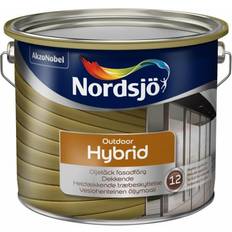 Nordsjö Outdoor Hybrid Träfasadsfärg Svart 2.5L