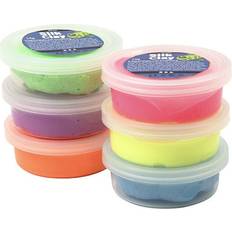 Silk Clay Lera Silk Clay Neon Clay 14g 6-pack