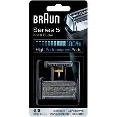 Braun Laddningsbart batteri Rakhuvuden Braun Series 5 51S Shaver Head