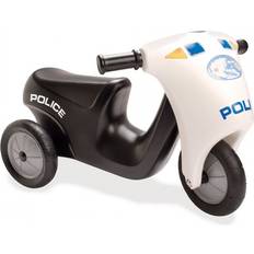 Plastleksaker - Poliser Sparkbilar Dantoy Police Scooter with Rubber Wheels 3333