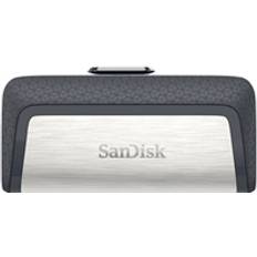 SanDisk 128 GB USB-minnen SanDisk Ultra Dual 128GB USB 3.1 Type-C