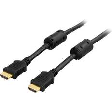 HDMI-kablar - Vita Deltaco Ferrite HDMI - HDMI 5m
