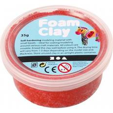 Foam Clay Hobbymaterial Foam Clay Red Clay 35g