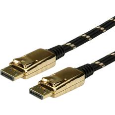 Roline DisplayPort-kablar Roline Gold DisplayPort - DisplayPort 1m