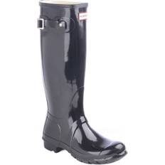 Snörning/Spänne Gummistövlar Hunter Original Tall Gloss W - Black