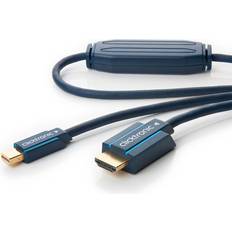 ClickTronic DisplayPort-kablar ClickTronic Casual HDMI High Speed - DisplayPort Mini 1m