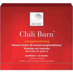 B-vitaminer Viktkontroll & Detox New Nordic Chili Burn 60 st