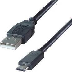 Hane - Hane - Nickel - USB A-USB C - USB-kabel Kablar Connekt Gear USB A - USB C 2.0 2m