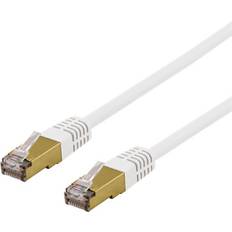 Deltaco S/FTP Cat6a RJ45 - RJ45 LSZH 0.5m