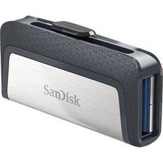 64 GB - USB Type-C USB-minnen SanDisk Ultra Dual 64GB USB 3.1 Type-C