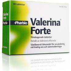 Stress Kosttillskott Pharbio Valerina Forte 200mg 80 st