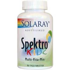 B-vitaminer - Bär Vitaminer & Mineraler Solaray Spektro Kids Berry 90 st