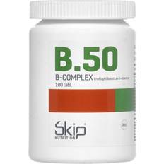 Skip Nutrition Vitaminer & Mineraler Skip Nutrition B.50 B-Komplex 100 st