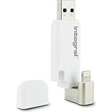 64 GB - Apple Lightning - USB 3.0/3.1 (Gen 1) USB-minnen Integral iShuttle 64GB USB 3.0 Type-A/Apple Lightning