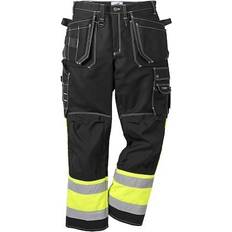 Fristads Kansas ID-kortsficka Arbetsbyxor Fristads Kansas 247 FAS High Vis Craftsman Trouser