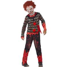 Barn - Zombies Maskerad Smiffys Deluxe Zombie Clown Costume