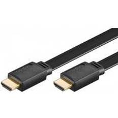HDMI-kablar - Platt MicroConnect Gold Flat HDMI - HDMI 1m