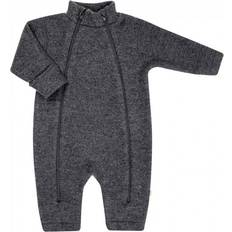 Barnkläder Joha Wool Jumpsuit - Coke Melange/Dark Gray Mottled (37969-716-15205)