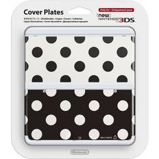 Nintendo Dekaler Nintendo Cover Plate 15 - Black and White Spot Design (New Nintendo 3DS)