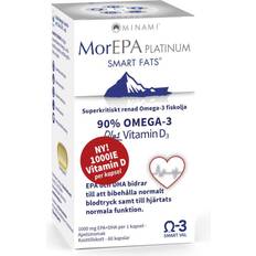 Förbättrar muskelfunktion Fettsyror Minami MorEPA Platinum D 60 st