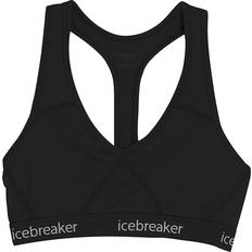 Icebreaker Dam Underkläder Icebreaker Sprite Racerback Sports Bra - Black