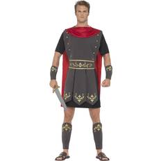 Romarriket - Röd Dräkter & Kläder Smiffys Roman Gladiator Costume