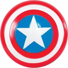 Barn - Blå Tillbehör Rubies Kids Captain America Shield 12"