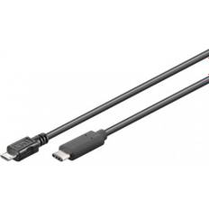 USB-kabel Kablar Goobay 67895 USB C - USB Micro-B M-M 0.2m