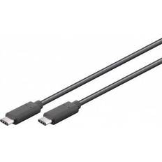 Goobay Svarta - USB-kabel Kablar Goobay USB C-USB C 3.1 2m
