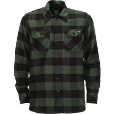 Unisex - XL Skjortor Dickies Sacramento Shirt - Pine Green