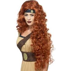 Smiffys Historiska Peruker Smiffys Medieval Warrior Queen Wig