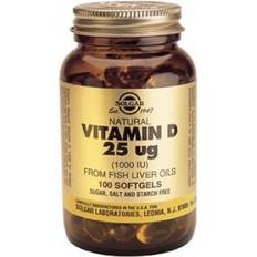 Solgar Fettsyror Solgar D-Vitamin 25 ug (1000 IU) 100 st