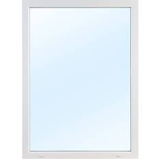 Brun - PVC-U Fasta fönster Drumdial M18 PVC-U Fast fönster 2-glasfönster 100x70cm