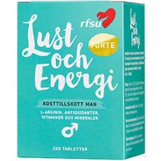C-vitaminer Kosttillskott RFSU Lust And Energy Forte Man 100 st