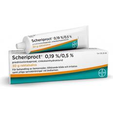 Scheriproct 0.19%/0.5% 30g Salva