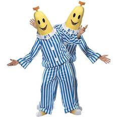 90-tal - Handskar Maskeradkläder Smiffys Bananer i Pyjamas Maskeraddräkt