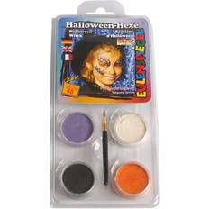 Häxor - Svart - Unisex Maskeradkläder Eulenspiegel Halloween Witch Makeup Set