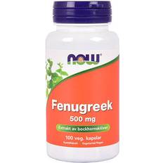 Now Foods Fettsyror Now Foods Fenugreek 500mg 100 st