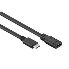 3.1 - USB C-USB C - USB-kabel Kablar Goobay USB C-USB C 3.1 M-F 1m