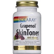 C-vitaminer - Kisel Fettsyror Solaray Grapenol Skintoner 30 st