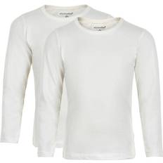 Minymo T-shirt LS 2-pack - White (3935-100)