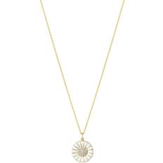 Georg Jensen Daisy Large Necklace - Gold/Diamonds