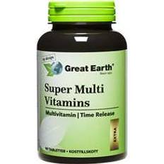 Great Earth D-vitaminer - Koppar Vitaminer & Mineraler Great Earth Super Multi Vitamins 90 st