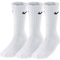 Aftonklänningar - Polyamid Kläder Nike Cushion Crew Training Socks 3-pack Men - White/Black