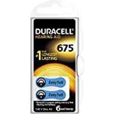 Duracell Batterier - Hörapparatsbatteri Batterier & Laddbart Duracell 675