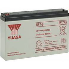 Fordonsbatterier - Laddare Batterier & Laddbart Yuasa NP7-6