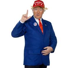 Herrar - Världen runt Maskeradkläder Smiffys Adult Donald Trump President Costume