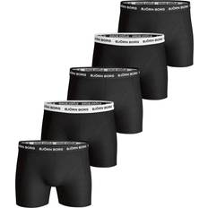 14 - Herr Kläder Björn Borg Solid Essential Shorts 5-pack - Black