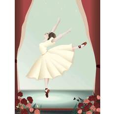 Vissevasse Ballerina Poster 50x70cm
