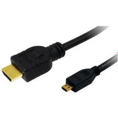 LogiLink HDMI - Micro HDMI Standard Speed with Ethernet 1m